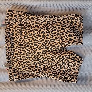Wild Fable Cheetah Leopard Print Bike Shorts Size 3X
